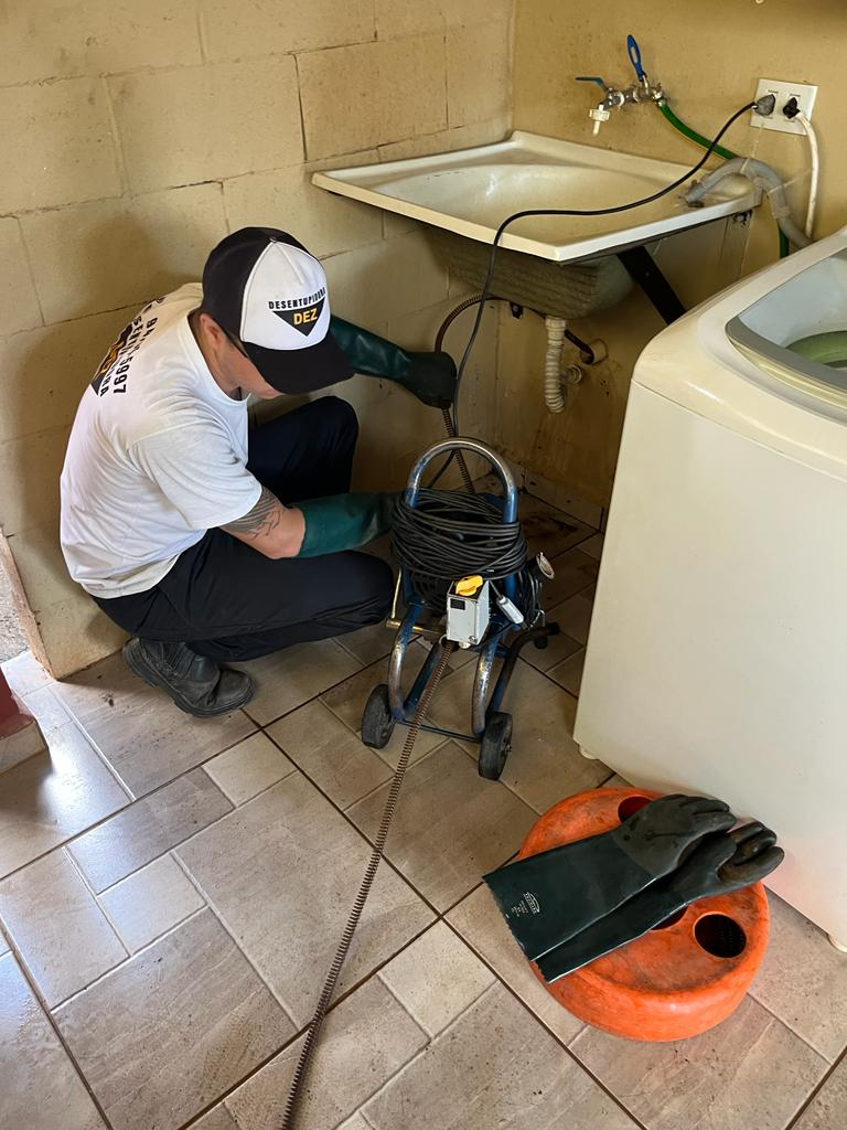 Desentupimento de Pia